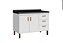 Gabinete Madeira Branco 472211 1.14MT - Imagem 1