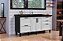 Gabinete Madeira Preto/Branco 436421 1.74MT - Imagem 1