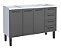 Gabinete aço Preto 0272122 1.34MT - Imagem 1