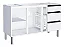 Gabinete aço Branco 0253121 1.58MT - Imagem 2