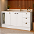 Gabinete Madeira C/Rodape Provençal Branco 48741 GD 1.80MT - Imagem 1