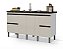 Gabinete Madeira Branco/Off White 435444 1.74MT - Imagem 1