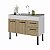 Gabinete Madeira Branco/Mel 007215 1,14MT - Imagem 1