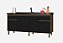 Gabinete Madeira Avelato/Preto 29342 1.74MT - Imagem 1