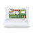 Travesseiro Flocos Nasa Premium Toque de Pluma Viscoelástico Percal 200 Fios Nap - Imagem 1