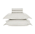 Jogo De Cama Solteiro Nogueira Percal 200 Fios - 88x188x30cm - Imagem 12