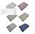 Toalha De Rosto Wave Jacquard 450g/m² Algodão 50x70 Corttex - Imagem 3