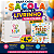 KIT Dia das Crianças - Sacola de Papel Personalizada G 34x24x10 cm + Livrinho colorir | Universo Color - UP - Imagem 6