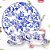Xícara De Chá 300ml Blue Garden - Cerâmica Scalla - Imagem 6