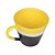 Xícara De Café Santorini Amarelo Feito À Mão La Casa Brasil - Imagem 4