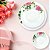 Prato Sobremesa 19cm Roses - Lyor - Imagem 3