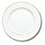 Prato Raso 27cm Majesty Silver - L'Hermitage - Imagem 1