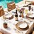 Jogo 6 Pratos Fundos Ashley - Corona - Imagem 9