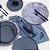 Guardanapo Home 4 Pcs Home Bluestone 40X40 - Imagem 2