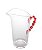 Jarra Acrílico Coral Vermelho 2,4 L - Imagem 1