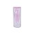 Vaso de Vidro Transparente e Rosa 20 cm x 8 cm - Imagem 1