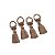 Anel de Guardanapo Trassel 4 Pcs Toffee - Imagem 2