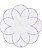 Lugar Americano Select Off Daisy Lilac - Imagem 1