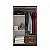 Guarda Roupa 4 Portas 2 Gavetas Treviso 104 1043-90 Amarula TX - Doripel - Imagem 2