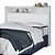 Cabeceira para Cama Casal com Nicho Elite 140 Branco - Docelar - Imagem 5