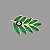 Pin Broche Maçonaria Acácia - Imagem 2