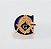 Pin Broche Boton Maçonaria  "G" Azul - Imagem 2