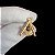 Pin Broche Maçonaria Esquadro e Compasso Dourado-G - Imagem 3