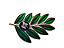 Kit Chaveiro e Emblema Acácia Verde Maçonaria - Imagem 3