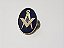 Pin Broche Oval Maçom - Imagem 1