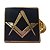 Pin Broche Botton Maçom Templário Maçonaria - Imagem 2