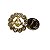 Pin Boton Broche  Strass Esquadro e Compasso - Imagem 4