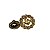 Pin Boton Broche  Strass Esquadro e Compasso - Imagem 5