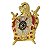 Pin Boton DeMolay - Grande - Imagem 3