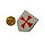 Pin Broche Cavaleiro Cruz Templário Maçom - Imagem 2