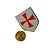 Pin Broche Cavaleiro Cruz Templário Maçom - Imagem 4
