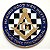 Emblema Maçonaria Piso Mosaico - Imagem 2