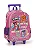 Mochila com rodas lol rosa - Imagem 1