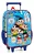 Mochila com rodas turma da monica azul - Imagem 1