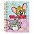 Caderno smart colegial tom&jerry - Imagem 1