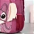 Mochila Costas Pelúcia Angel Roxo - Imagem 2