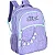 Mochila Costas Stitch Roxa Aloha Luxcel - Imagem 1
