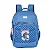 Mochila Costa Stitch Azul Quadriculado Luxcel - Imagem 1