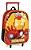 Mochila com Rodas Avengers Vermelho Homem de Ferro Luxcel - Imagem 1