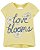 Camiseta Carters Menina Love Blooms - Imagem 1