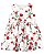 Vestido de Festa Flores Vermelhas - Imagem 1