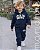 Conjunto Moletom Infantil Gap Marinho - Imagem 1