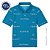 Camiseta Polo TH Monogramada Azul Bic - Imagem 1