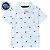 Camiseta Polo TH Flags Branca - Imagem 1