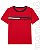 Camiseta Infantil Tommy Hilfiger Flag Vermelha - Imagem 4