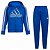 Conjunto Adidas Agasalho e Calça Azul - Imagem 5